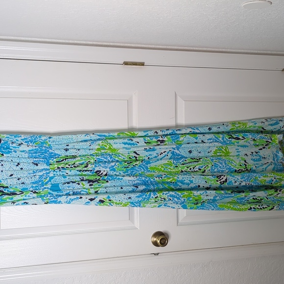 Lilly Pulitzer marlisa strapless maxi dress in let's cha cha - Picture 7 of 7